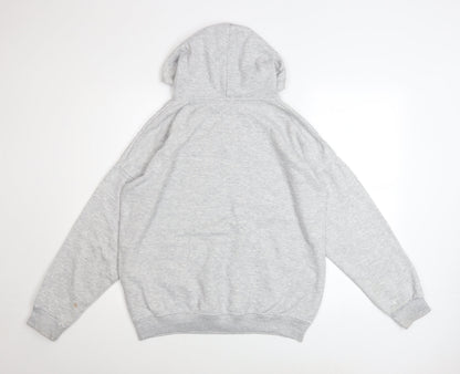 Womens UK Size 8 Boohoo Grey Pullover Hoodie