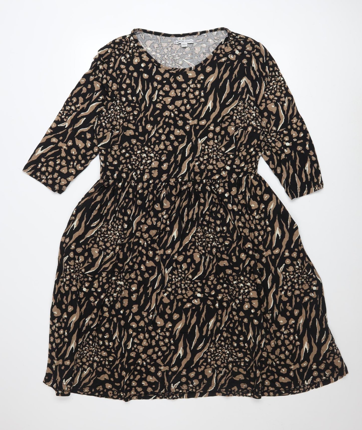 Womens UK Size 16 Capsule A-Line Dress