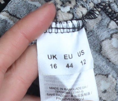 Womens UK Size 16 Capsule A-Line Dress
