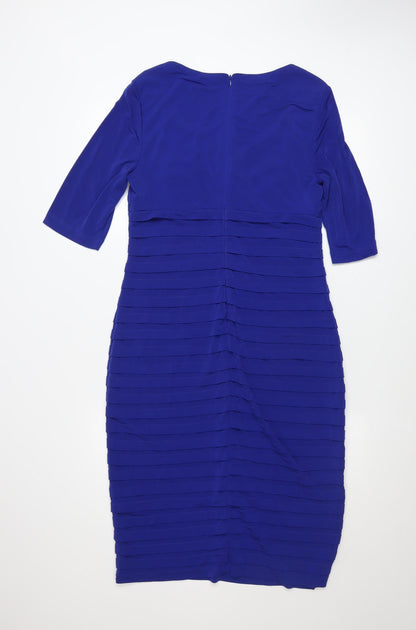 Womens UK Size 10 London Times Sheath Dress