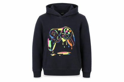 Boys UK Size 11 Years NEXT Black Pullover Hoodie