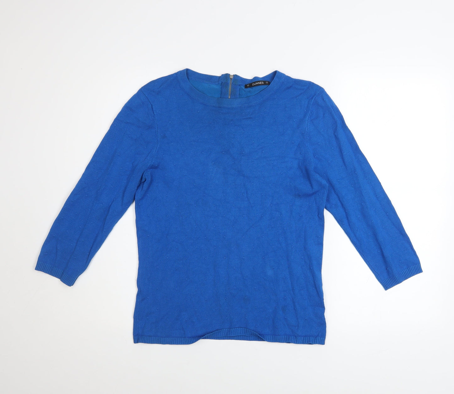 Womens UK Size S Dunnes Blue Pullover Jumper