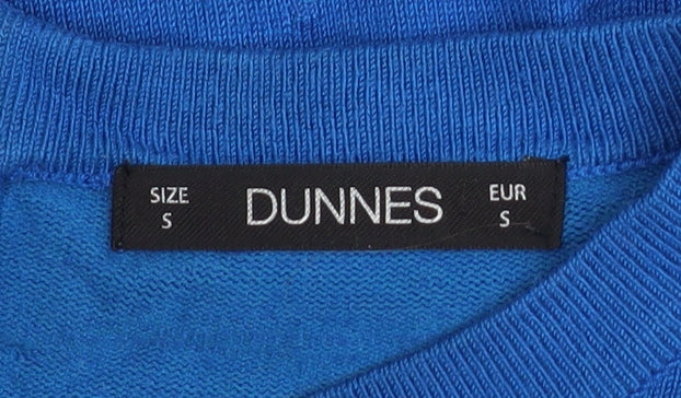 Womens UK Size S Dunnes Blue Pullover Jumper