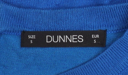 Womens UK Size S Dunnes Blue Pullover Jumper
