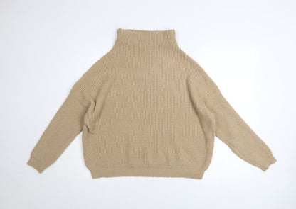 Womens UK Size 10 Dorothy Perkins Beige Pullover Jumper