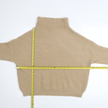 Womens UK Size 10 Dorothy Perkins Beige Pullover Jumper