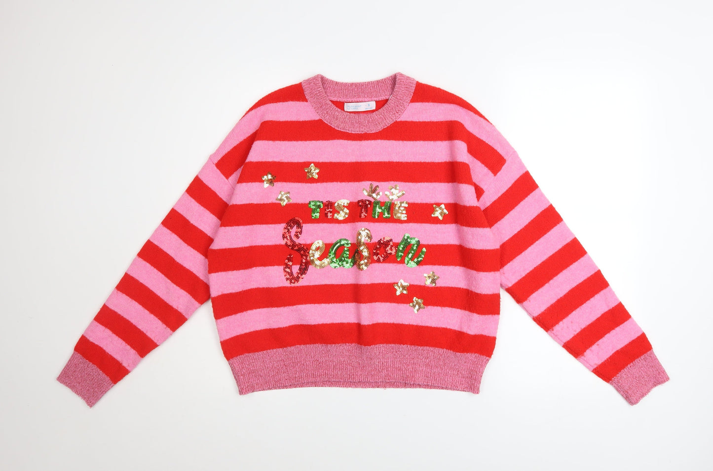 Womens UK Size S Primark Multicoloured Pullover Jumper