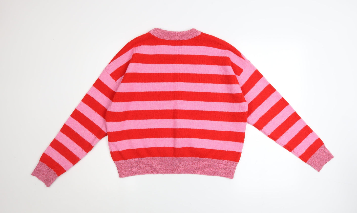 Womens UK Size S Primark Multicoloured Pullover Jumper