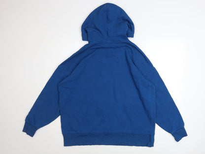 Mens UK Size S Under armour Blue Pullover Hoodie