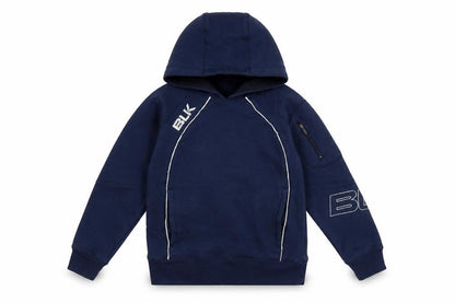 Boys UK Size 10 Years BLK Blue Pullover Hoodie