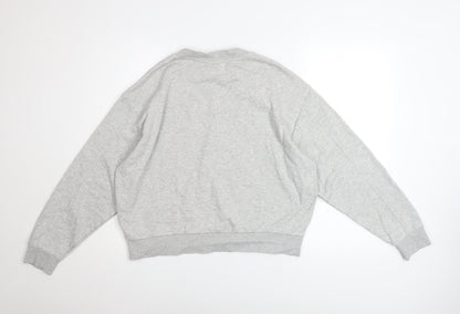 Womens UK Size XS Weekday Grey Pullover Sweatshirt
