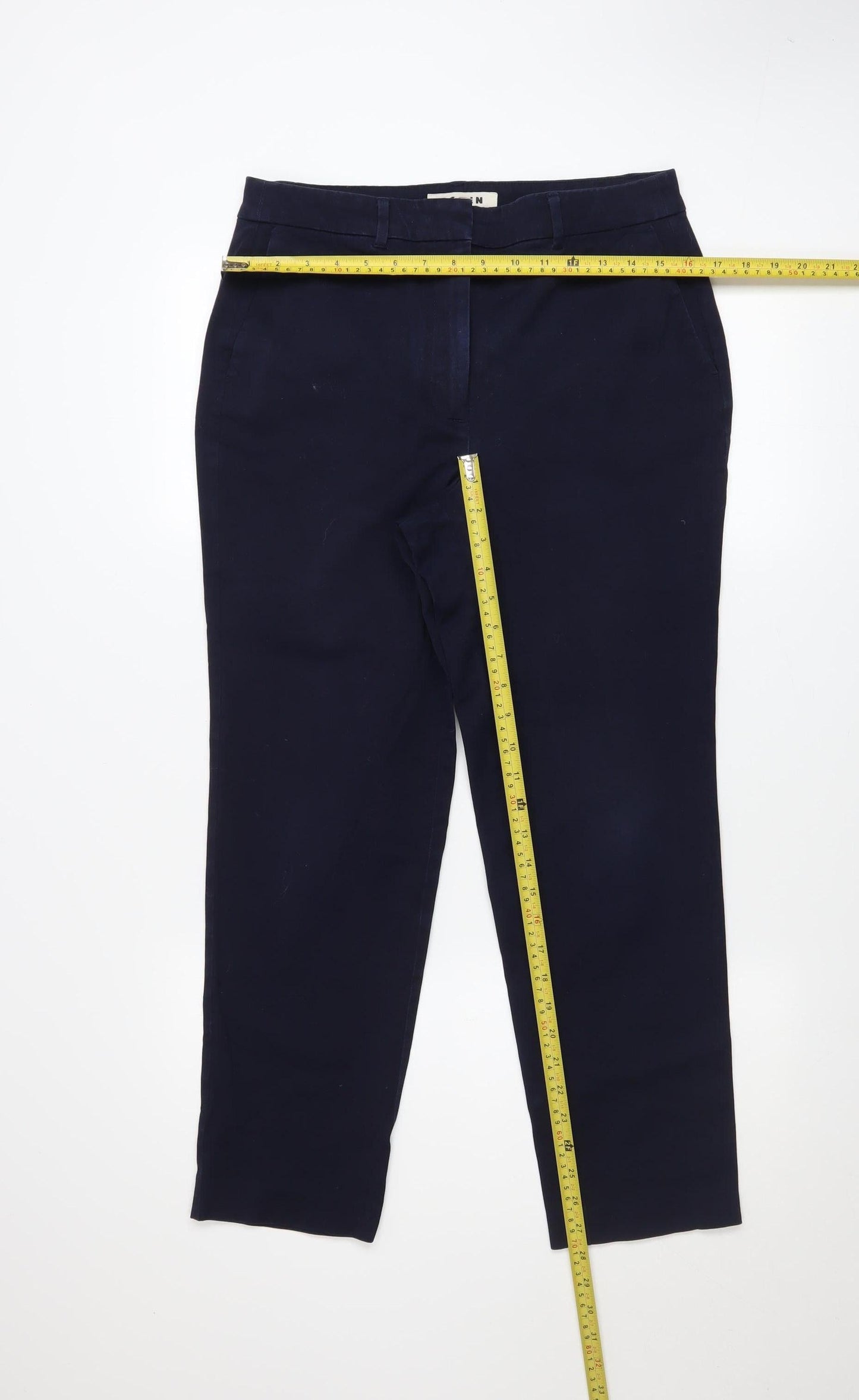 Womens UK Size 12 Boden Slim Fit Chino Blue Trousers