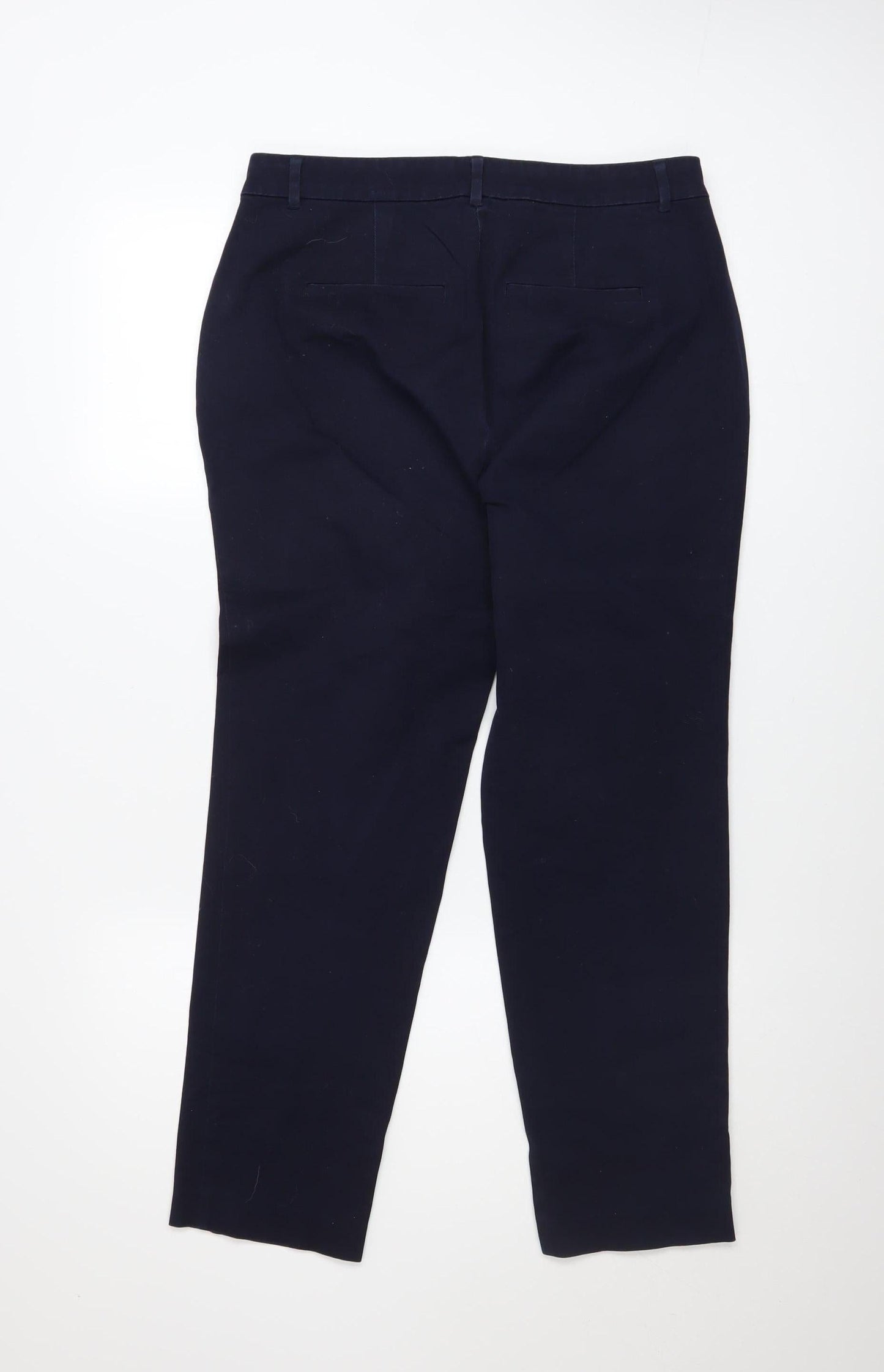 Womens UK Size 12 Boden Slim Fit Chino Blue Trousers