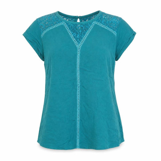 Womens UK Size L Esprit Green Basic Blouse