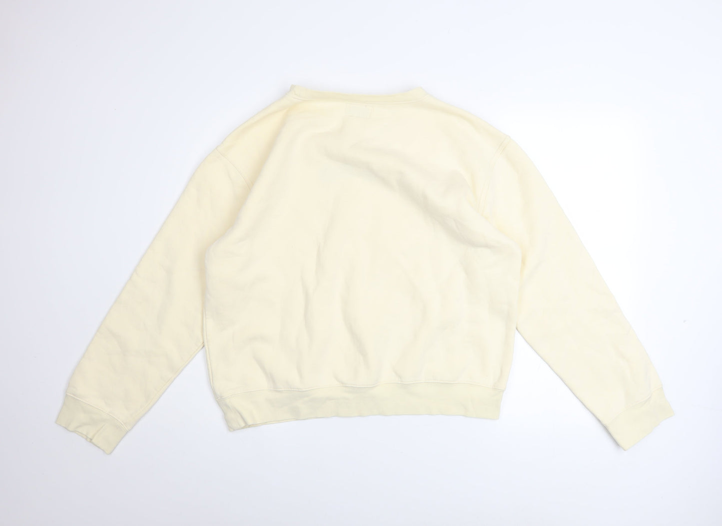 Womens UK Size M Cry Baby Beige Pullover Sweatshirt