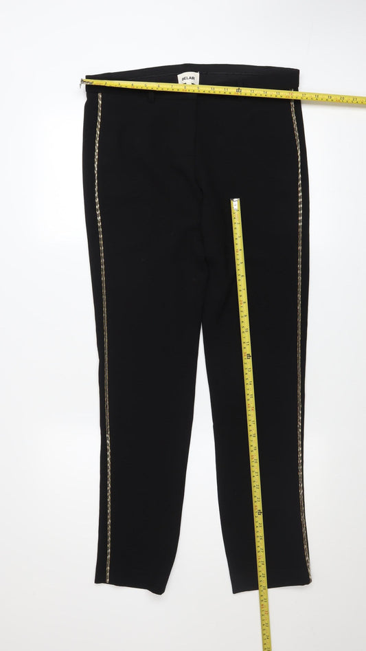 Womens UK Size 12 Belair Slim Fit Casual Business Party/Cocktail Black Trousers