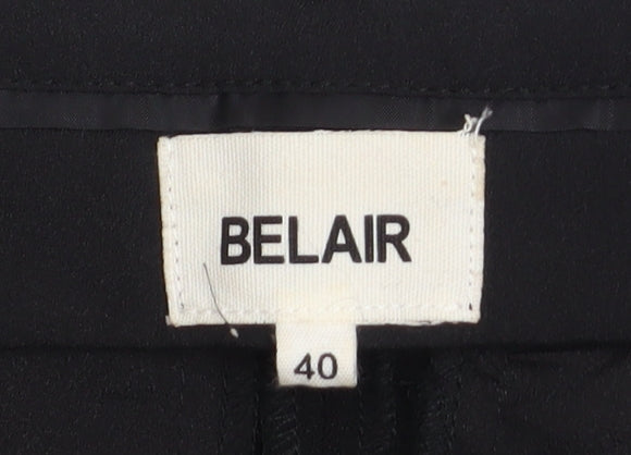 Womens UK Size 12 Belair Slim Fit Casual Business Party/Cocktail Black Trousers