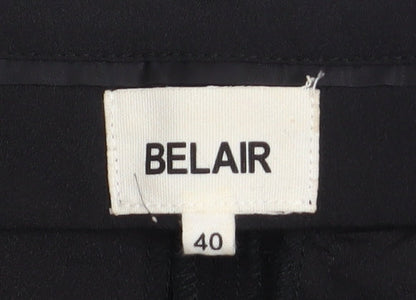 Womens UK Size 12 Belair Slim Fit Casual Business Party/Cocktail Black Trousers
