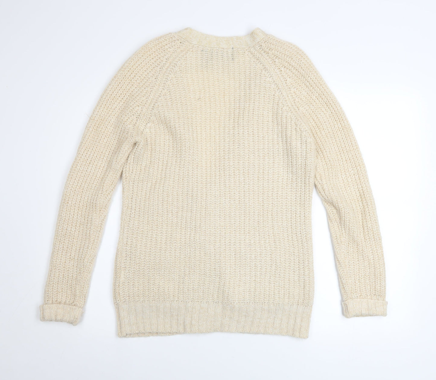 Womens UK Size 12 Atmosphere Beige Cardigan Jumper