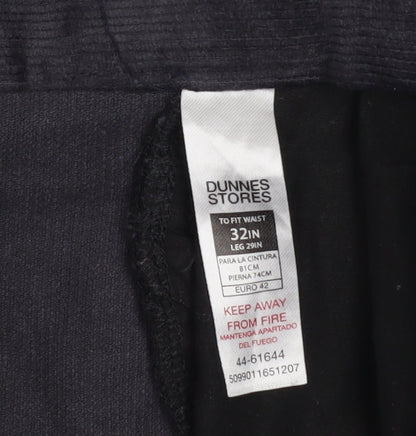 Mens UK Size M Dunnes Stores Regular Fit Casual Grey Trousers