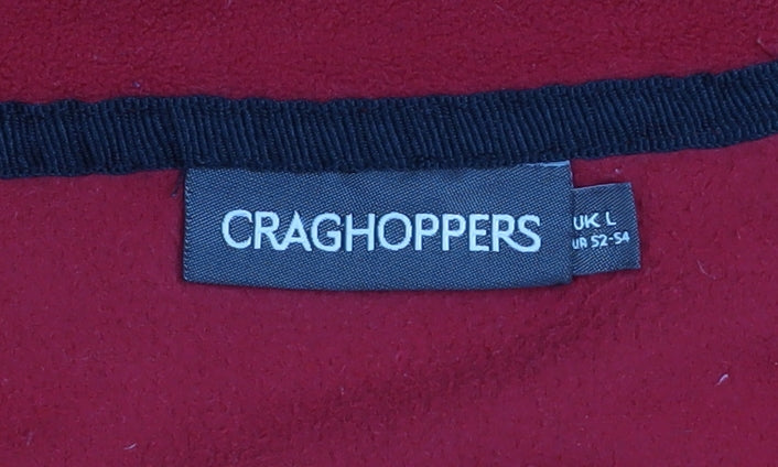 Mens UK Size L Craghoppers Red Pullover Sweatshirt