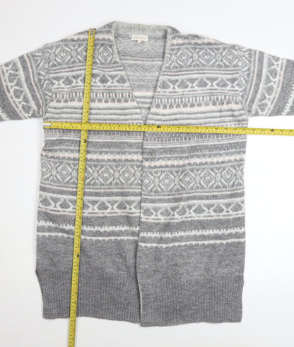 Womens UK Size M Monsoon Grey Cardigan Jumper