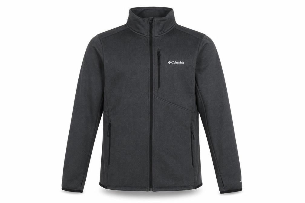 Mens UK Size M Columbia Grey Soft Shell