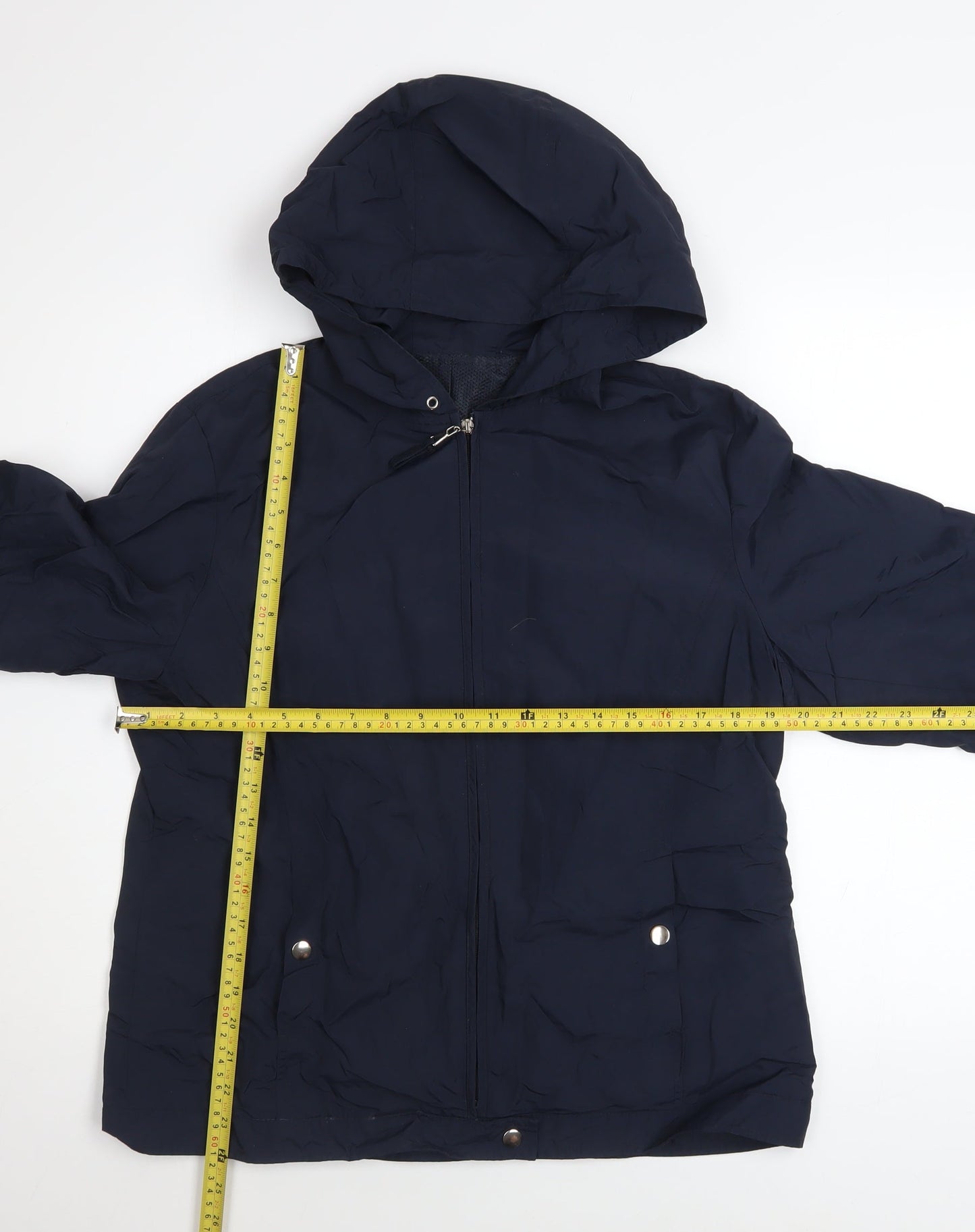 Womens UK Size 14 St Bernard Blue Anorak Coat