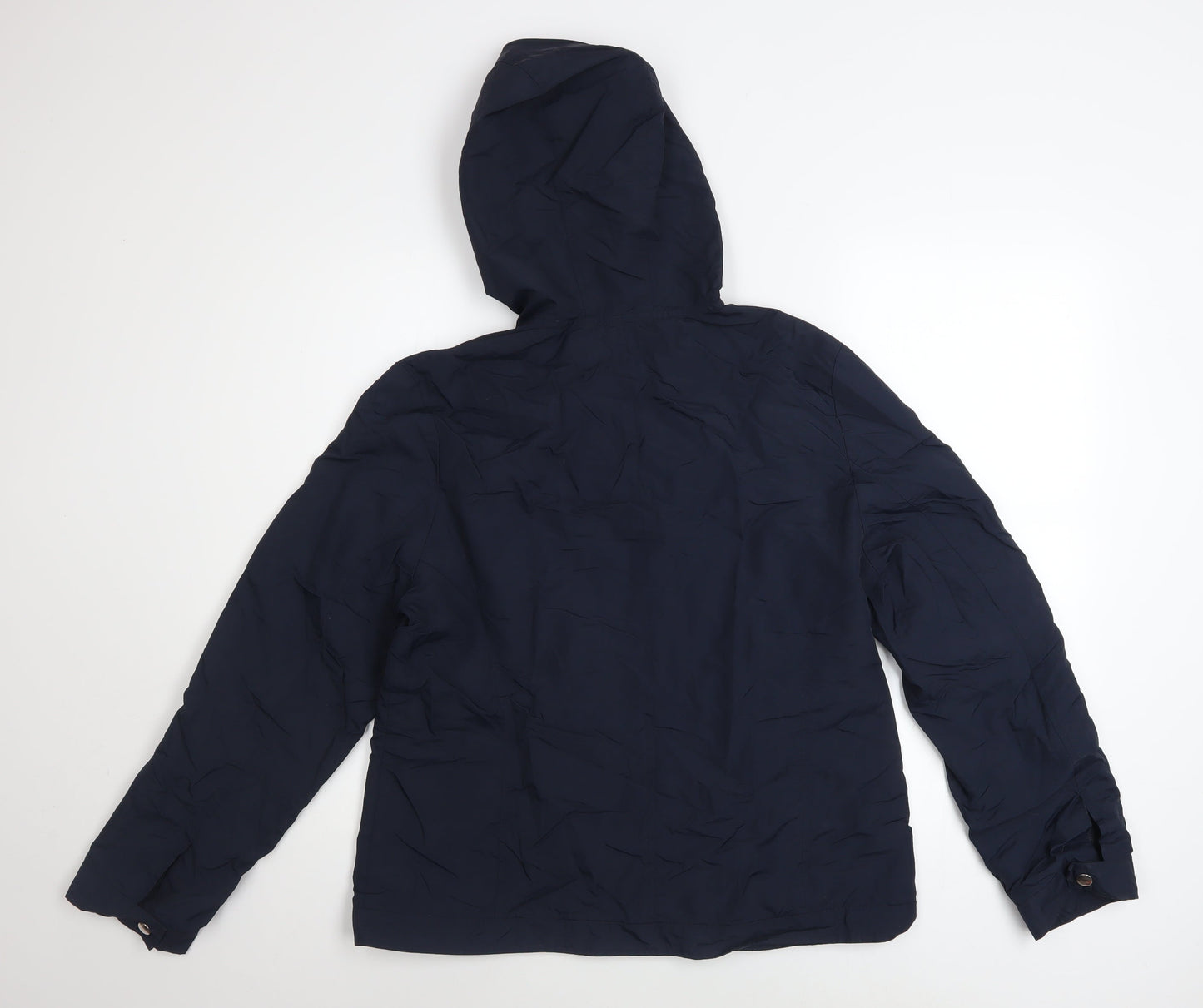 Womens UK Size 14 St Bernard Blue Anorak Coat
