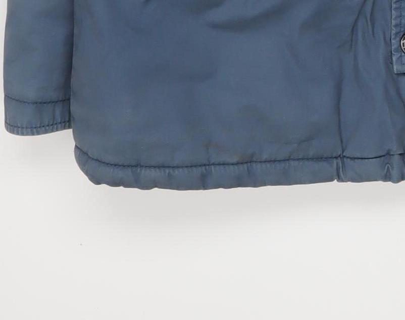 Mens UK Size L NEXT Blue Parka Coat