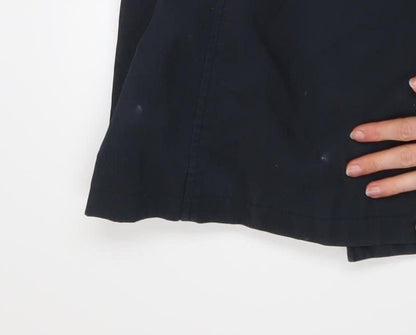 Womens UK Size 10 Jack Wills Blue Trench Coat