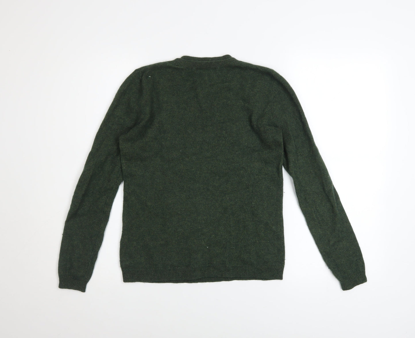 Mens UK Size S Mercer & Madison Green Pullover Jumper
