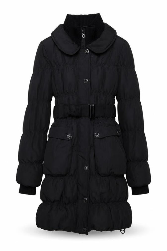 Womens UK Size 3XS Only Black Puffer Jacket