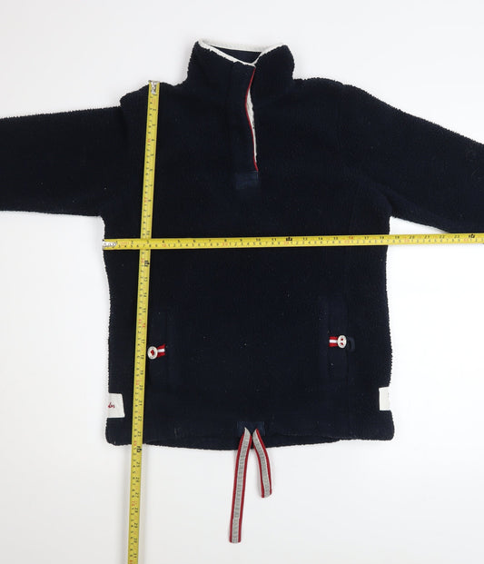 Womens UK Size 8 Joules Blue Pullover Sweatshirt