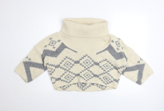 Womens UK Size S French Connection Ivory Pullover Jumper