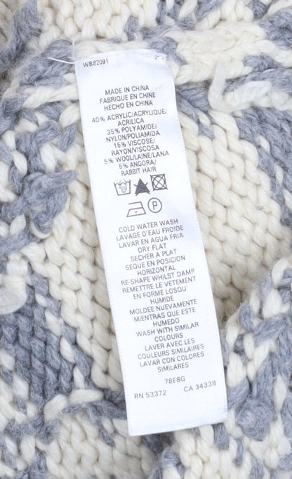 Womens UK Size S French Connection Ivory Pullover Jumper
