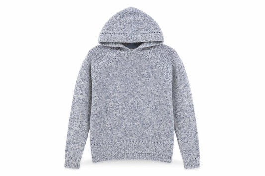 Womens UK Size 8 Animal Blue Pullover Hoodie