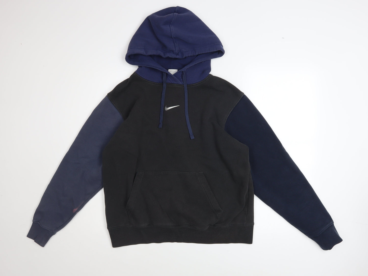 Mens UK Size M Nike Black Pullover Hoodie