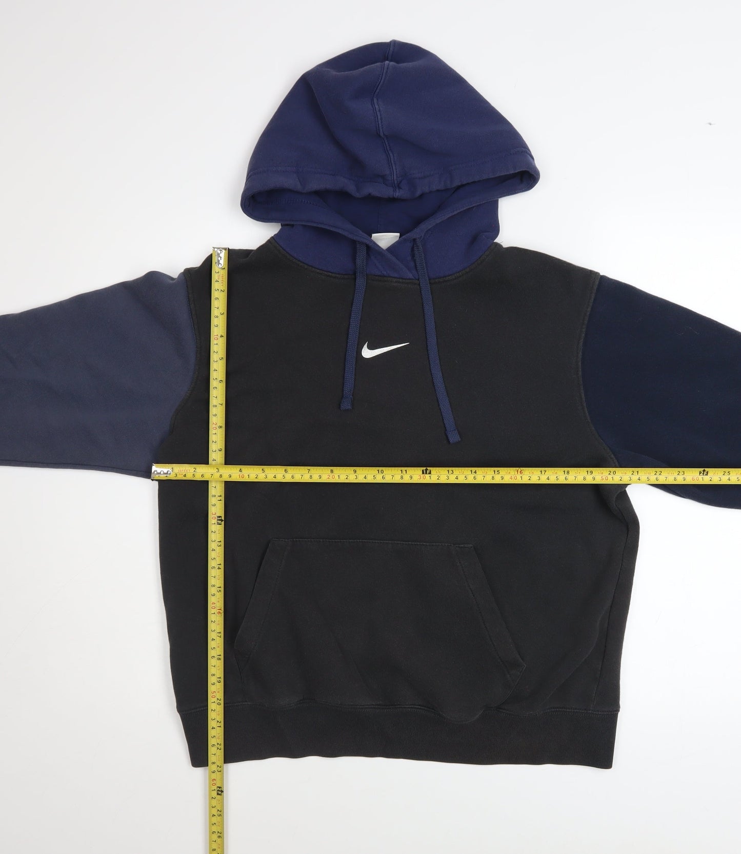 Mens UK Size M Nike Black Pullover Hoodie