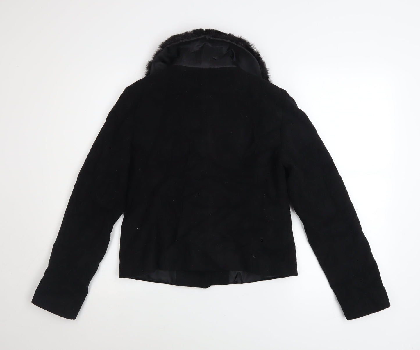 Womens UK Size 10 New Look Black Basic Jacket