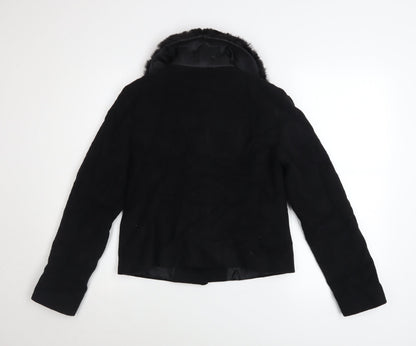 Womens UK Size 10 New Look Black Basic Jacket