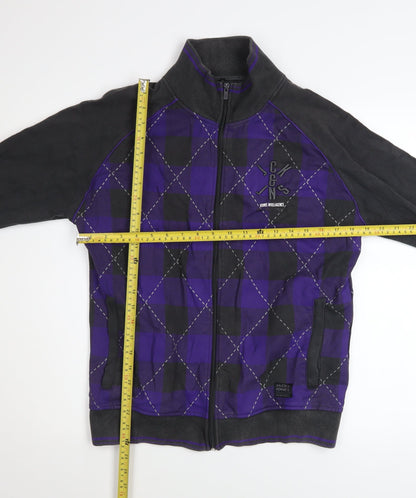 Mens UK Size M JACK & JONES Multicoloured Full Zip Sweatshirt