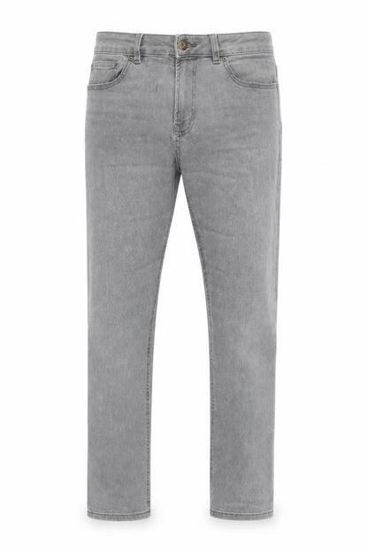 Mens UK Size M NEXT Regular Fit Straight Grey Jeans