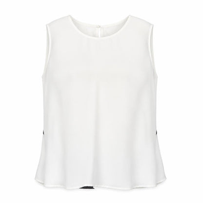Womens UK Size 12 Zara Basic White Basic Blouse