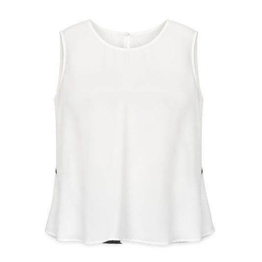Womens UK Size 12 Zara Basic White Basic Blouse