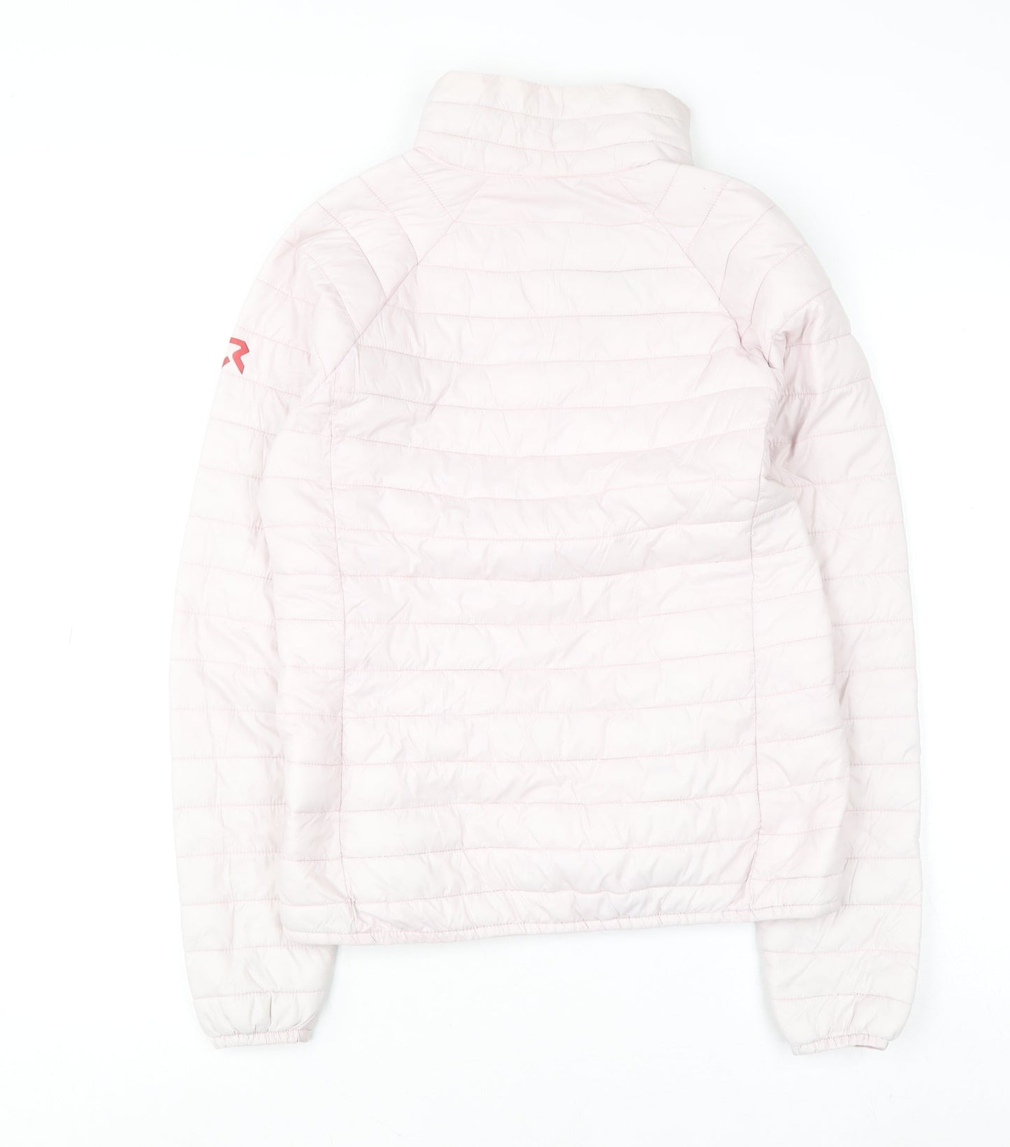 Womens UK Size S Rock Experience Pink Puffer Jacket