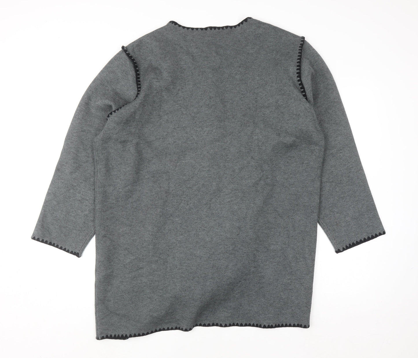 Womens UK Size 2XL Cyrus Grey Cardigan Jumper