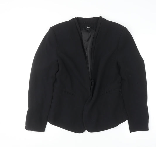 Womens UK Size 14 H&M Regular Black Blazer