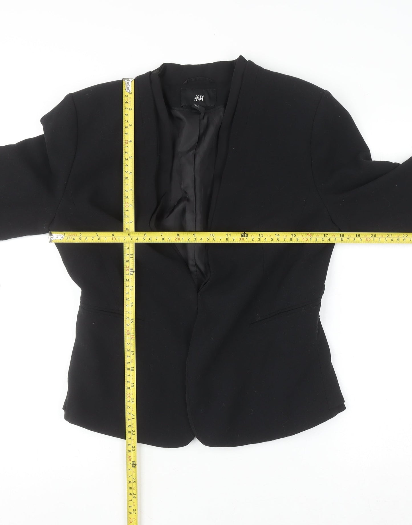 Womens UK Size 14 H&M Regular Black Blazer