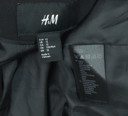 Womens UK Size 14 H&M Regular Black Blazer